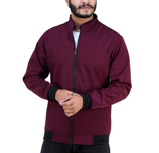 Maroon Bonded Jacket | BH-400