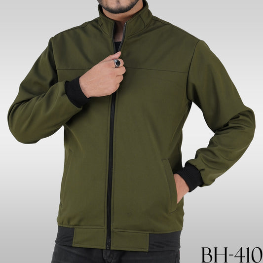 Olive Bonded Jacket | BH-410